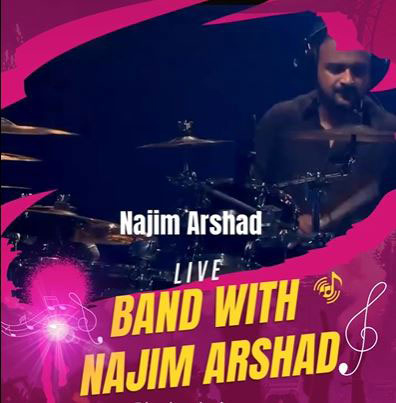 Rama Varma Club Anniversary Show, Drummer Live Band with Najim Arshad