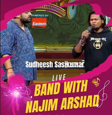 Rama Varma Club Anniversary Show, Sudheesh Sasikumar Live Band with Najim Arshad