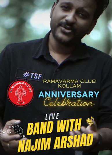 Rama Varma Club Anniversary Show, Live Band with Najim Arshad