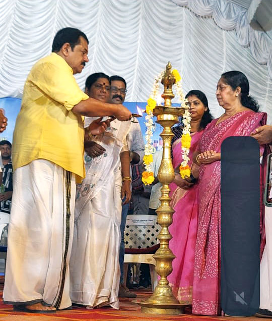 Kollam Maholsavam 2024 Inauguration J Chinjurani, Guests M Mukesh MLA, Logic Gopakumar, Smt. Prasanna Earnest, etc.